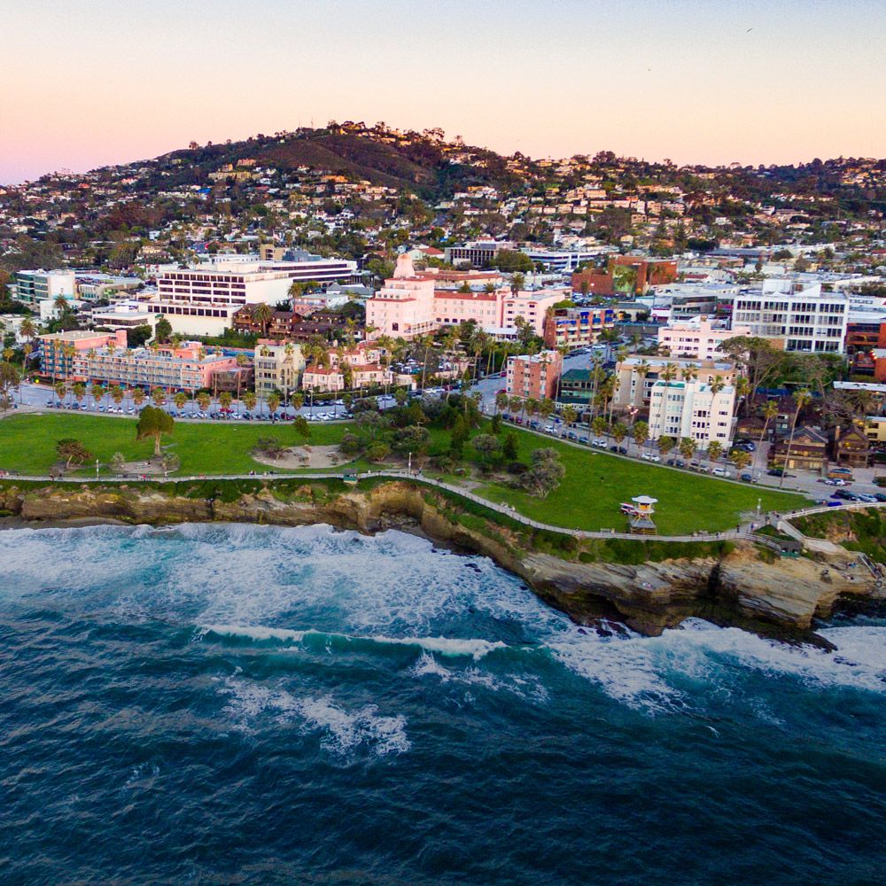 La Jolla coastline