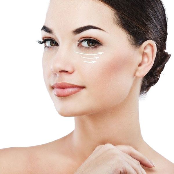 Beautiful woman's face