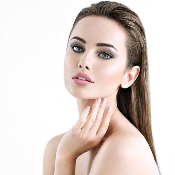 Beautiful woman's face